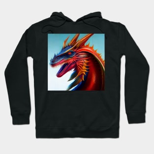 Crystal Dragons Series #26: Piscine Flambeau Hoodie